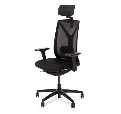 DION M КРЕСЛО,СИНХ,1D,ПОДГ,ЧЕР ЧЕРНЫЙ/ЧЕРНЫЙ