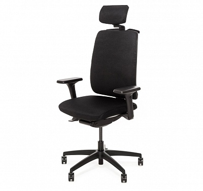 DION КРЕСЛО,СИНХ, 1D,ПОД&В,ЧЕР ЧЕРНЫЙ/ЧЕРНЫЙ