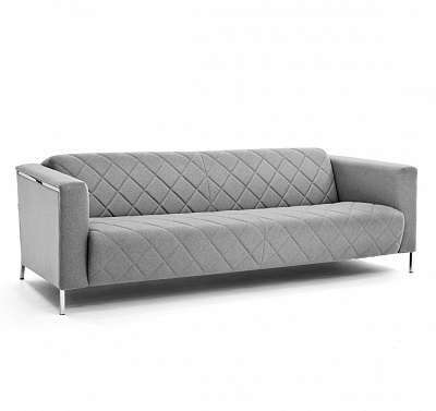 VISPO 3м диван, ткань шерсть СЕРЫЙ M